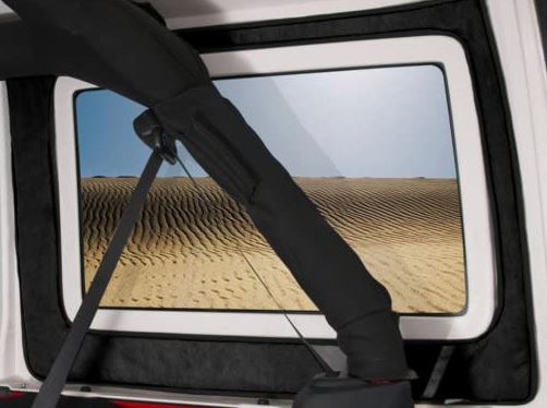 Trunk Side Glass Frame Heat Insulation for Jeep Wrangler JK