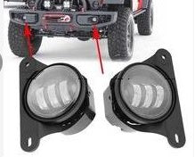 Fog Lights for Jeep Wrangler JK