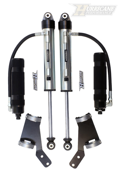 Hurricane Performance Extreme Seires  2.5", Single Tube Bypass Shocks  with Remote Resevoir for Jeep Wrangler JL,JT & 392