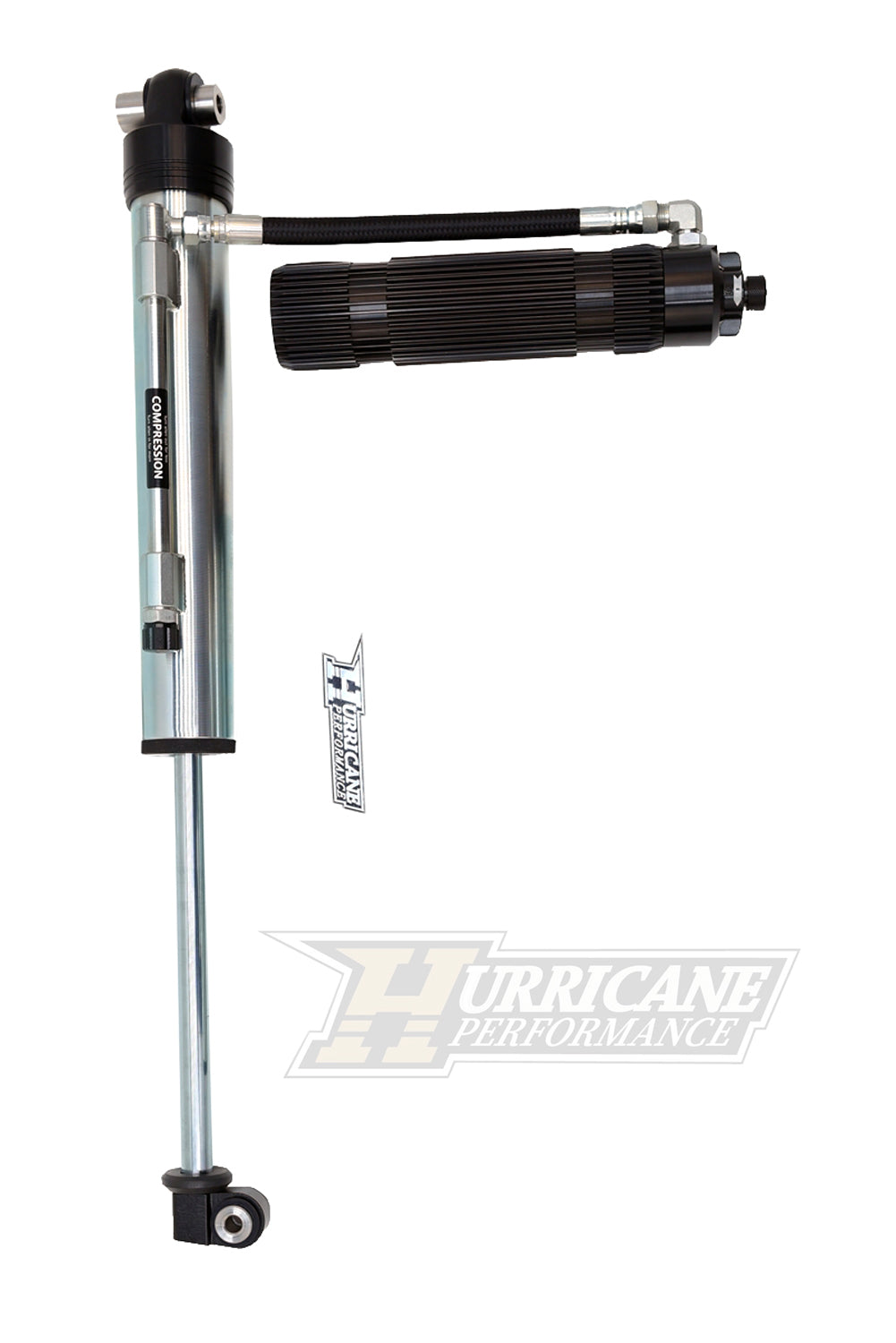 Hurricane Performance Extreme Seires  2.5", Single Tube Bypass Shocks  with Remote Resevoir for Jeep Wrangler JL,JT & 392
