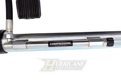 Hurricane Performance Extreme Seires  2.5", Single Tube Bypass Shocks  with Remote Resevoir for Jeep Wrangler JL,JT & 392