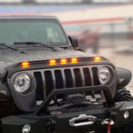 Front Hood cover with led light for Jeep wrangler JL