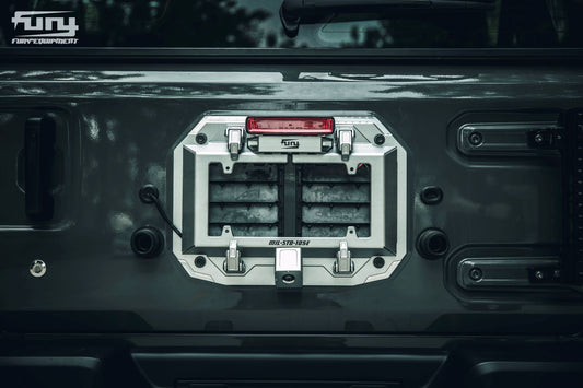 FURY TAIL DOOR LICENSE PLATE FRAME FOR JEEP WRANGLER JL