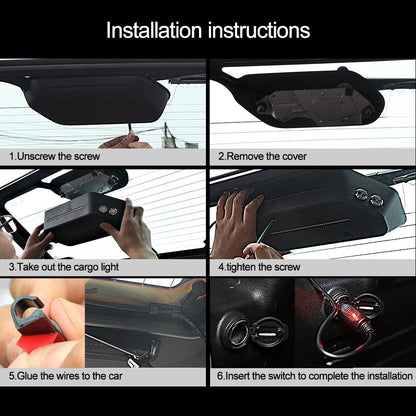 AMR Rear Glass Led Light for Jeep Wrangler JL