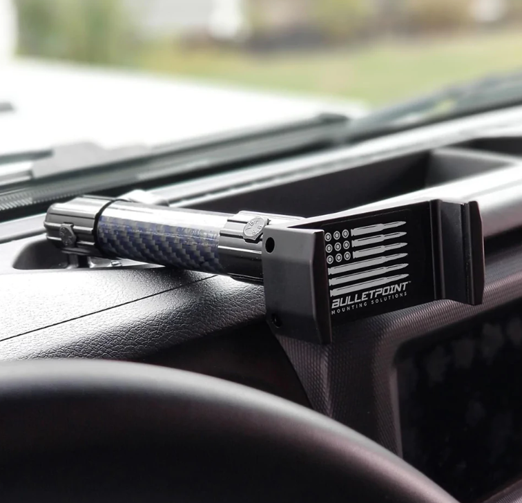 BulletPoint Driver Side Jeep Phone Mount for Jeep Wrangler JL/JLU & JT