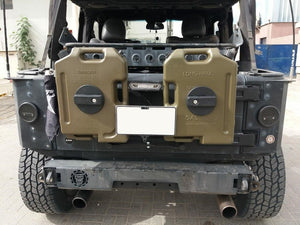 Jerry Can Holder for Jeep Wrangler JK - am-wrangler