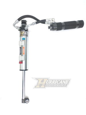 Hurricane Performance Shocks 3.0", Double Bypass Adjustable for Jeep Wrangler JK