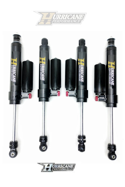Hurricane Performance Adventure Series Shocks 2.5", Adjustable for Jeep Wrangler JK