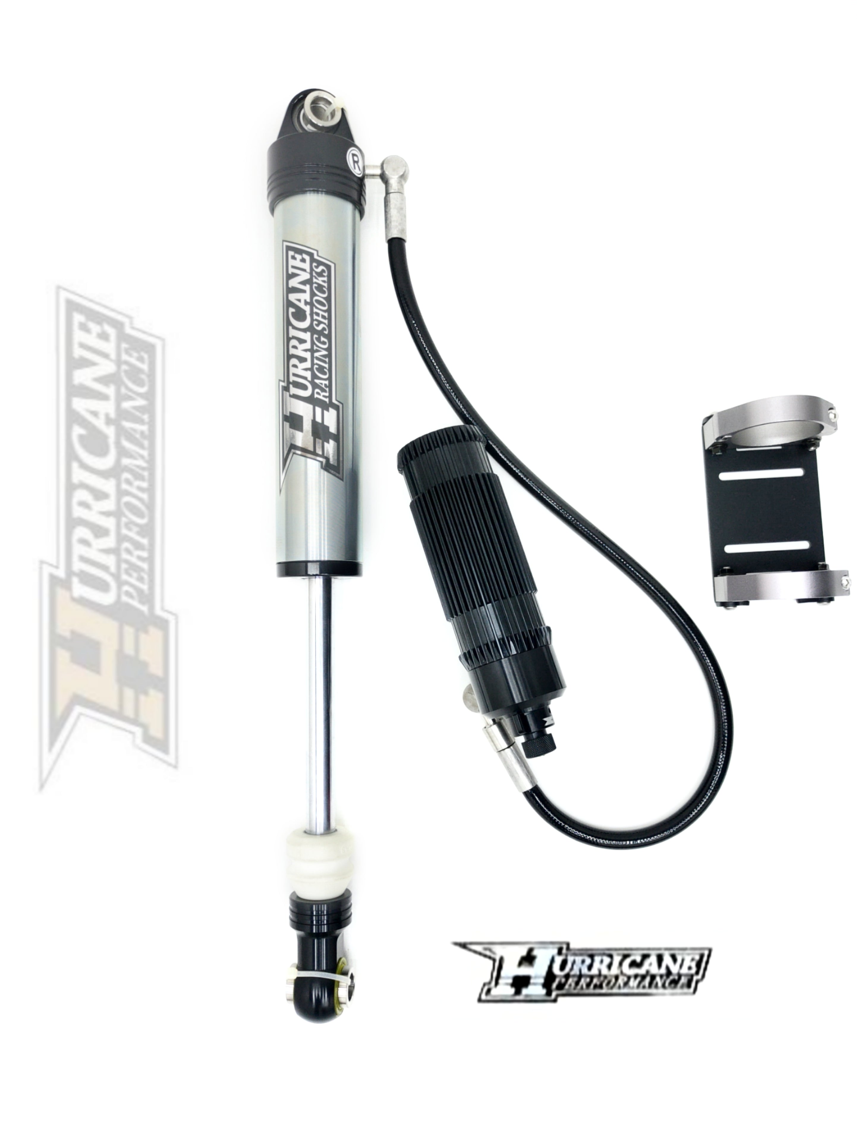 Hurricane Performance Extreme Series Shocks 3" Front & 2.5" Rear, With Reservoir, Double Adjuster, for Nissan Patrol Y61
