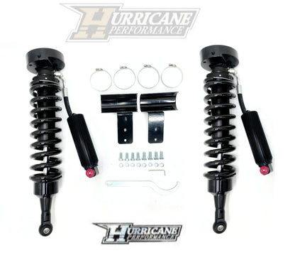 HURRICANE RACING ADVENTURE SERIES 2.5 SINGLE ADJUSTABLE SHOCKS FOR LAND CRUISER LC200 Support  0-2" Lift