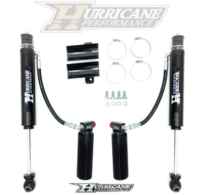 HURRICANE RACING ADVENTURE SERIES 2.5 SINGLE ADJUSTABLE SHOCKS FOR LAND CRUISER LC200 Support  0-2" Lift