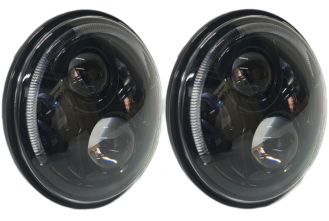 AMR LED HEADLIGHTS FOR JEEP WRANGLER JK