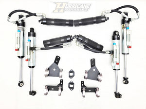 Hurricane Racing Shocks 2.5", Double Bypass Adjustable for Jeep Wrangler JK