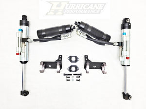 Hurricane Racing Shocks 2.5", Double Bypass Adjustable for Jeep Wrangler JK