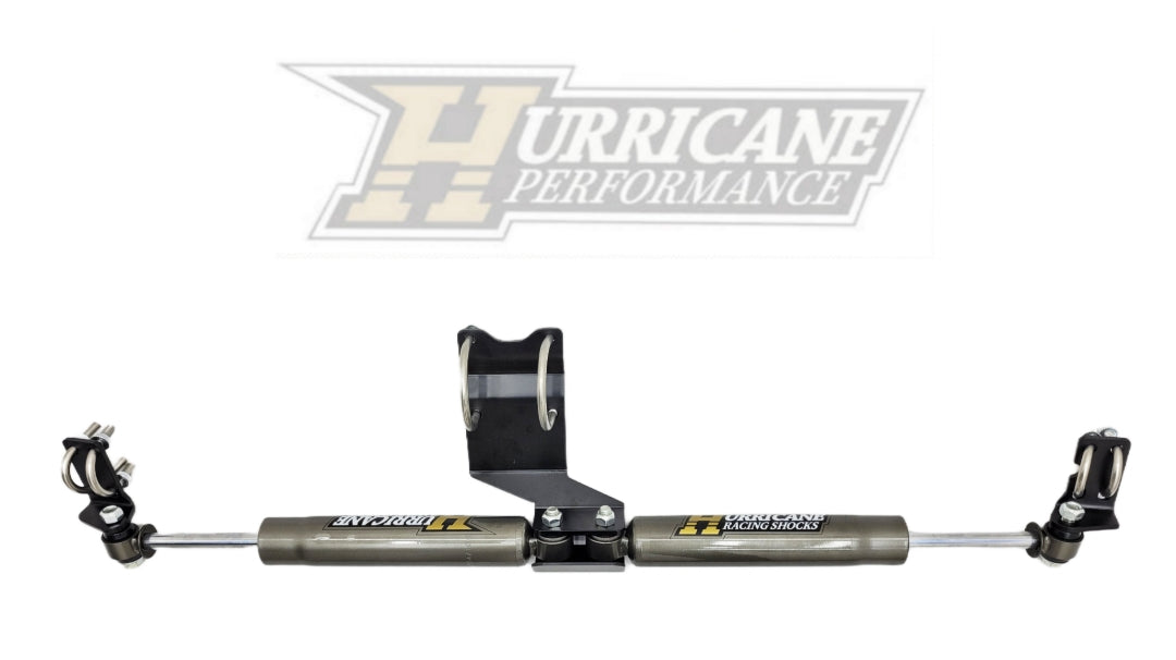 Hurricane Performance Dual Steering Stabilizer for Jeep Wrangler JL /  JT