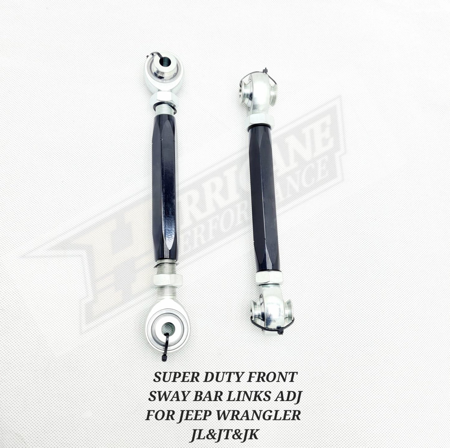 Hurricane Performance Super Duty Front Adjustable Sway Bar End Link for Jeep Wrangler JL/JK