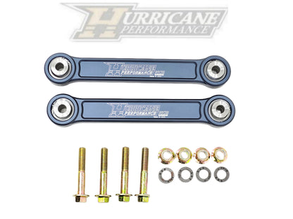 Hurricane Performance Forged Aluminium Front Sway Bar End Link with Heim Joints for Jeep Wrangler JL/JK