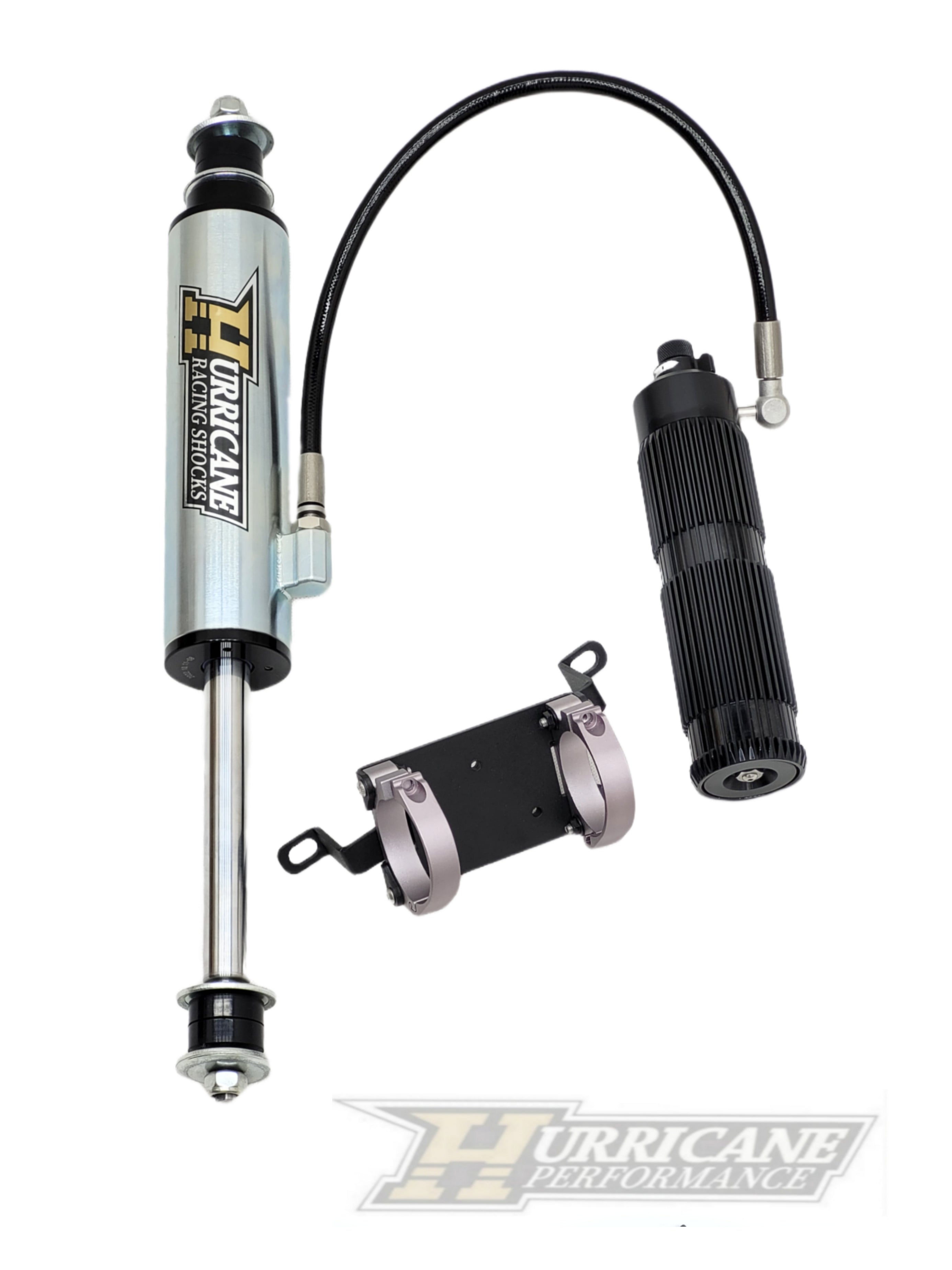 Hurricane Performance Extreme Series Shocks 3" Front & 2.5" Rear, With Reservoir, Double Adjuster, for Nissan Patrol Y61