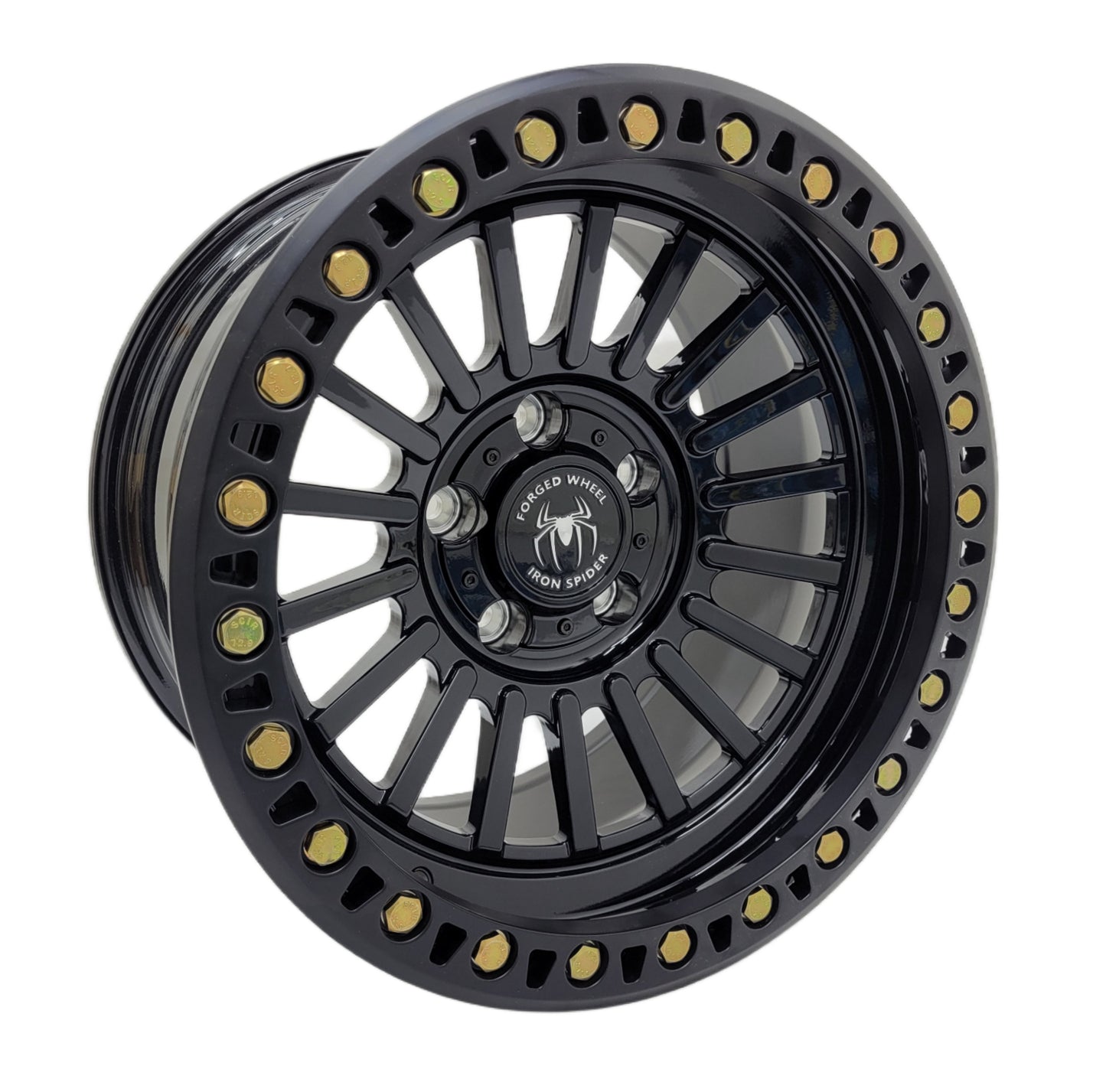 Iron Spider Forged Aluminum Beadlock Rims for Jeep Wrangler JK/JL/JT