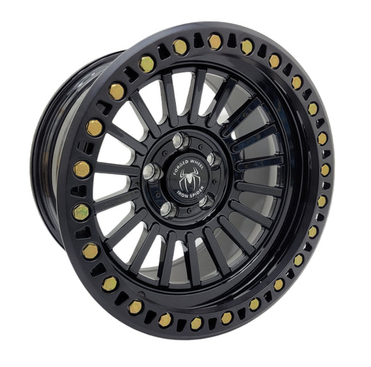 Iron Spider Forged Aluminum Beadlock Rims for Jeep Wrangler JK/JL/JT