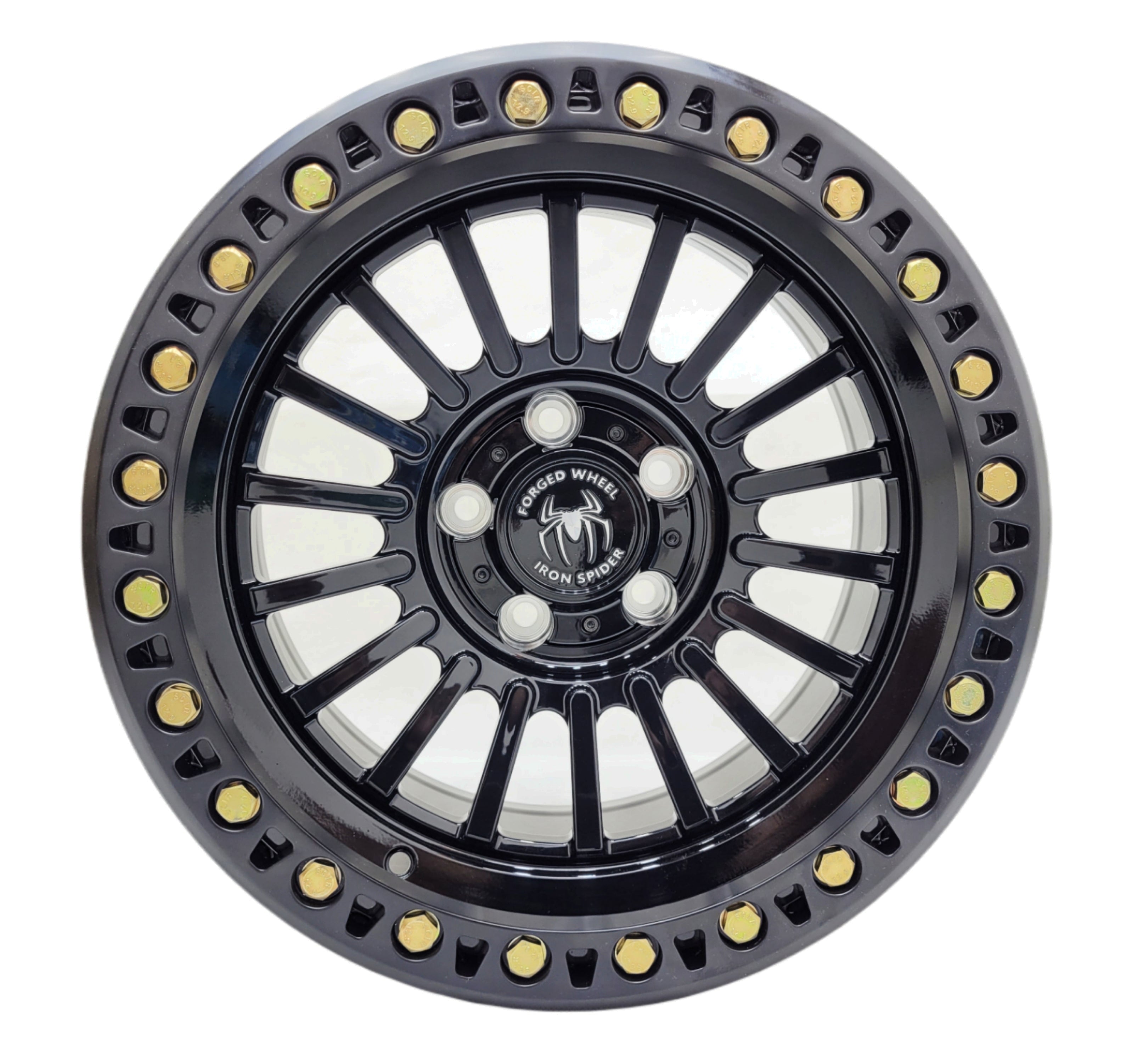 Iron Spider Forged Aluminum Beadlock Rims for Jeep Wrangler JK/JL/JT ...