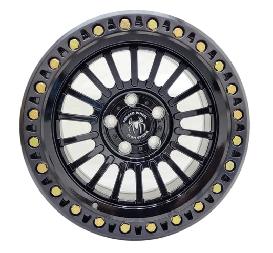 Iron Spider Forged Aluminum Beadlock Rims for Jeep Wrangler JK/JL/JT