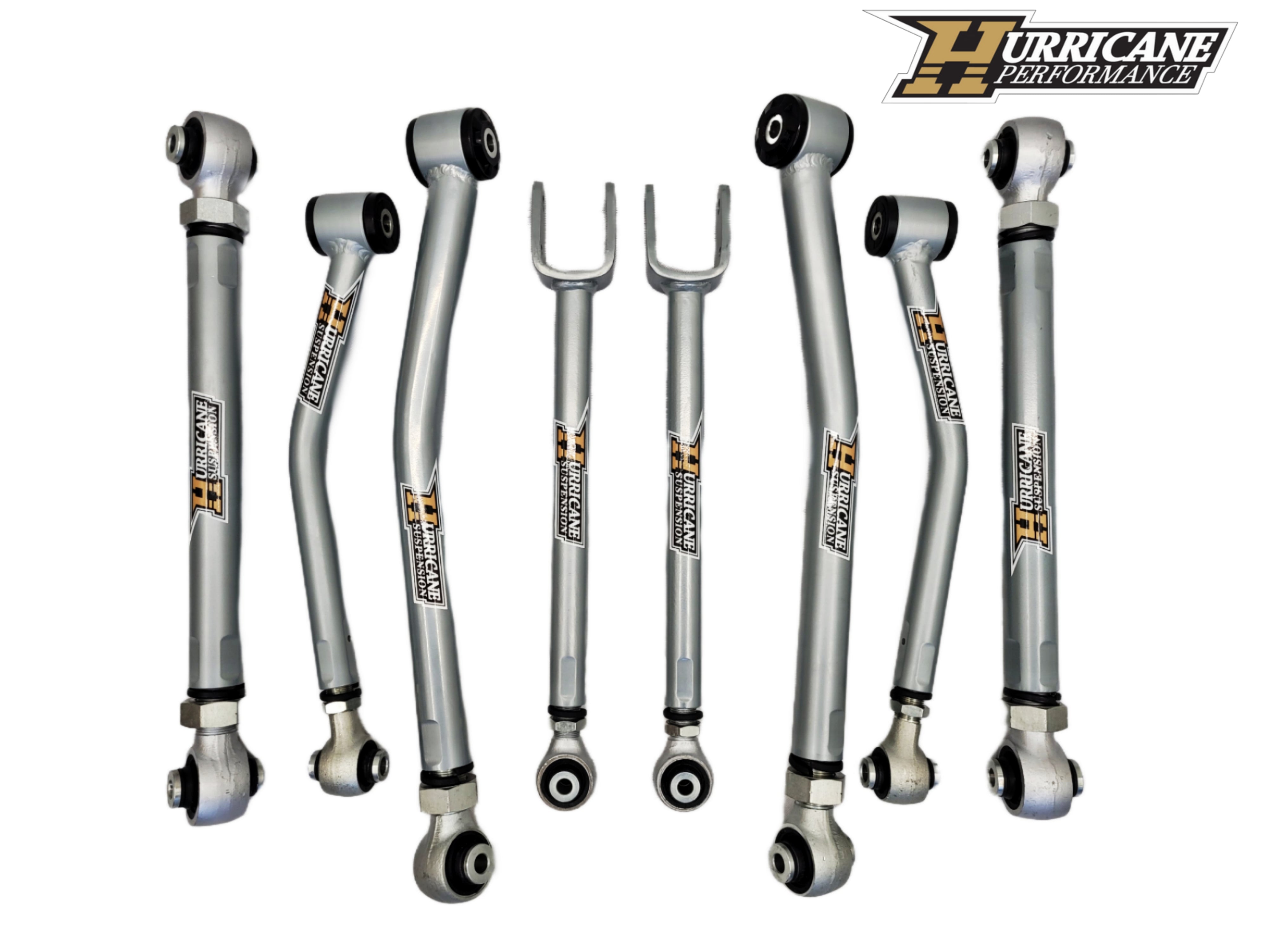 Hurricane Performance Super Flex Forged Adjustable HD Control Arms for Jeep Wrangler JK