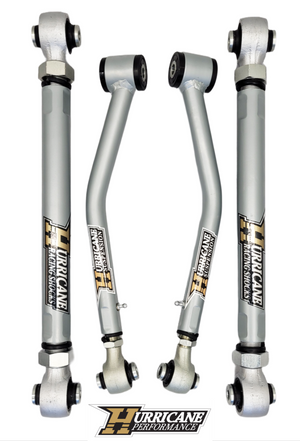 Hurricane Performance Super- Flex Forged Adjustable HD Control Arms for Jeep Wrangler JL