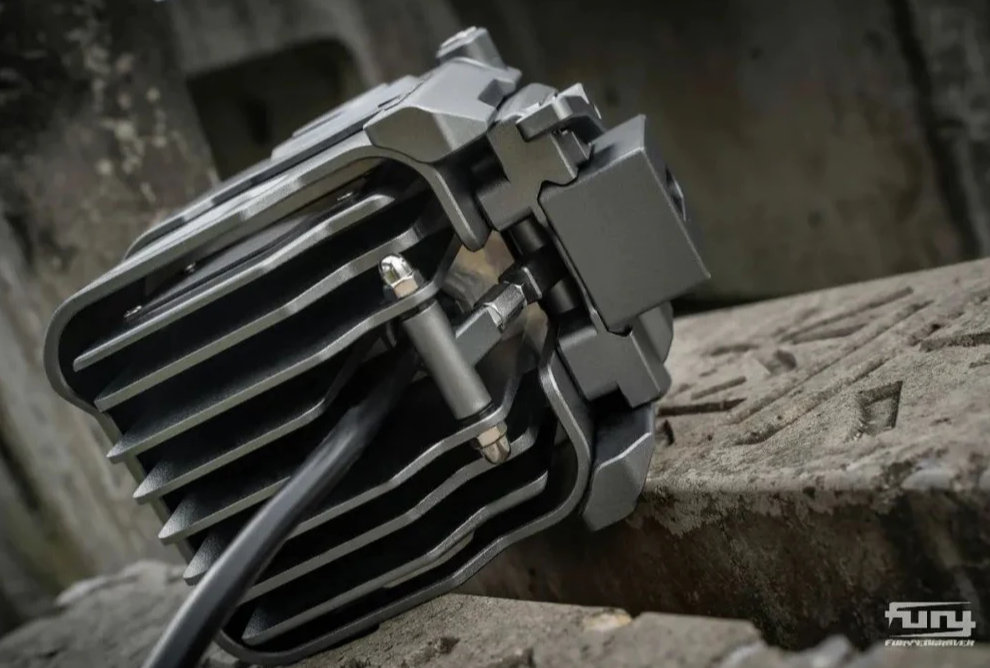 Fury Gravity Series A-pillar integrated lighting system for Wrangler JL /JT