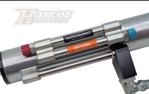 Hurricane Performance Shocks 3.0", Double Bypass Adjustable for Jeep Wrangler JK