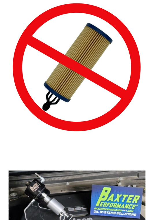 Baxter Performance Pentastar Cartridge to Spin-On Oil filter adapter MS-201-BK Fits 2014 + 3.2 and 3.6-liter Pentastar engines