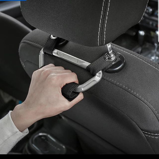 Seat headrest Grab Handle for Jeep Wrangler - am-wrangler