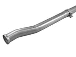 AFE MACH Force-Xp 2-1/2 IN 409 Stainless Steel Mid-Pipe With Resonator Delete (49-48077) For Jeep Wrangler JL