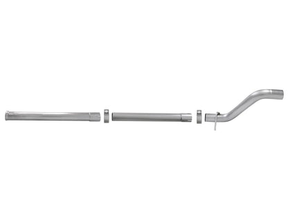 AFE MACH Force-Xp 2-1/2 IN 409 Stainless Steel Mid-Pipe With Resonator Delete (49-48077) For Jeep Wrangler JL