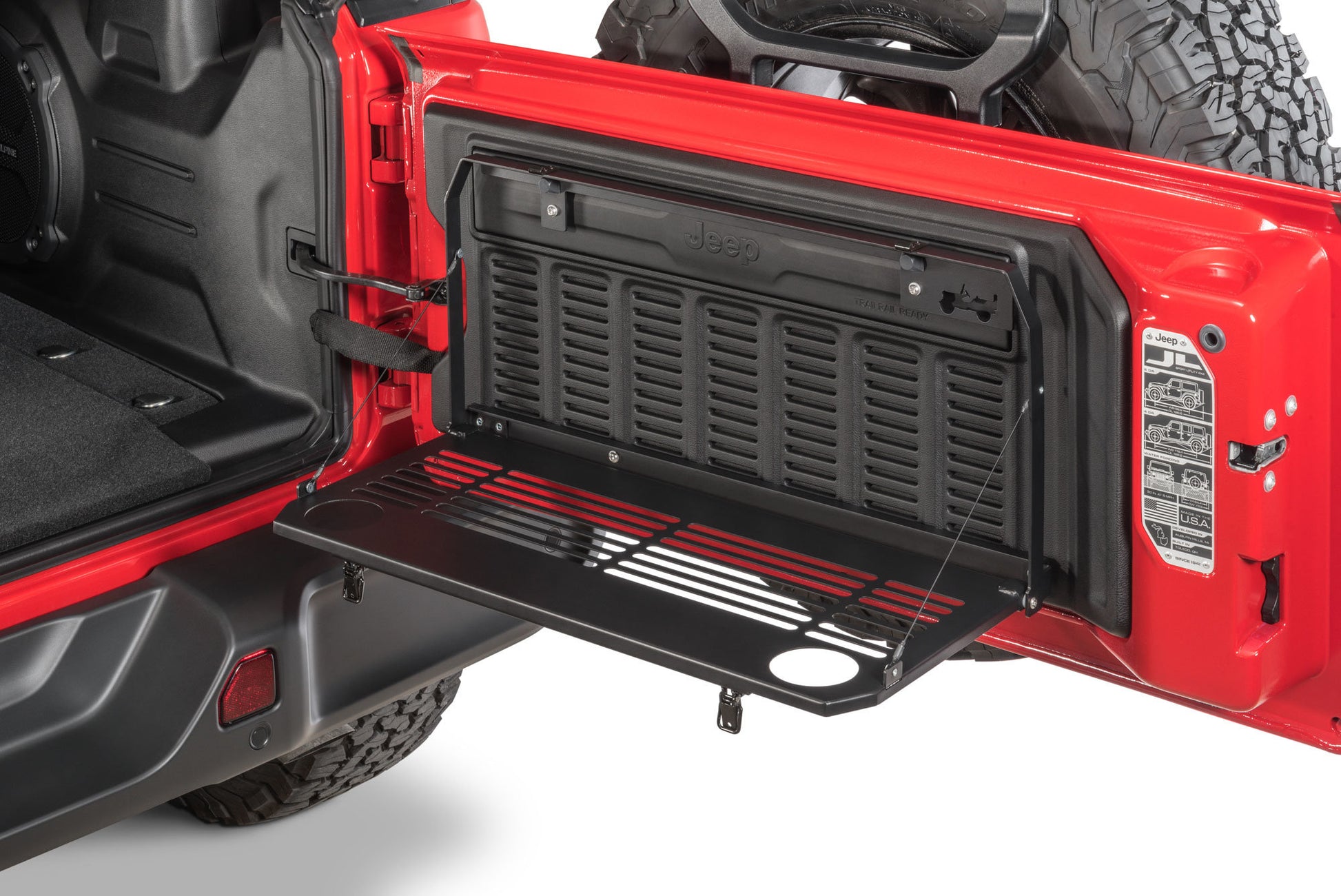 AMR Tailgate Table For Jeep Wrangler JL - am-wrangler