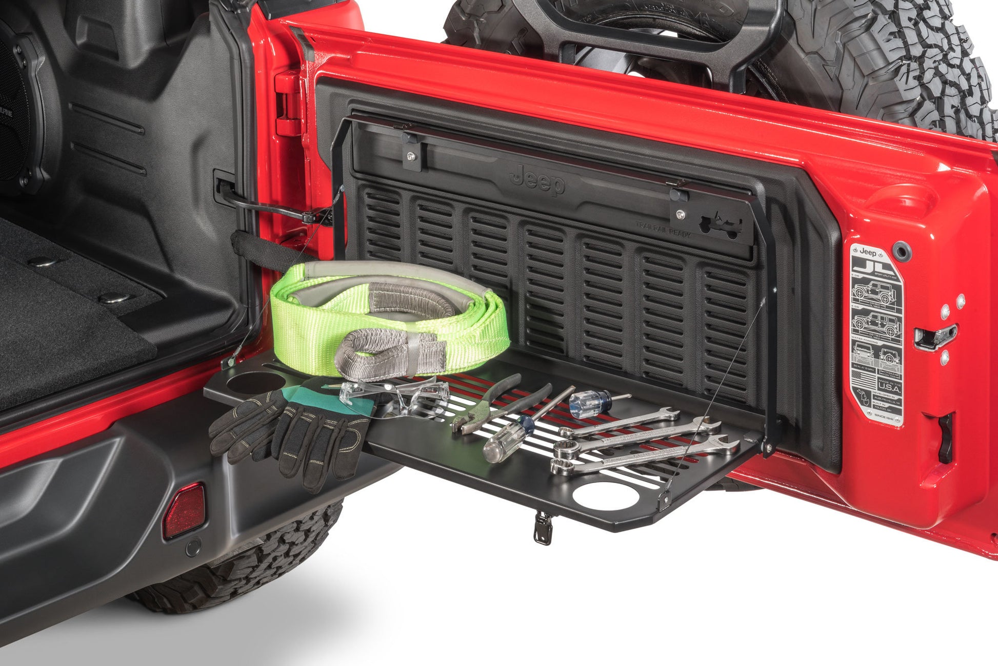 AMR Tailgate Table For Jeep Wrangler JL - am-wrangler