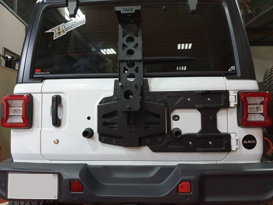 Tire Carrier for Jeep Wrangler JL - am-wrangler