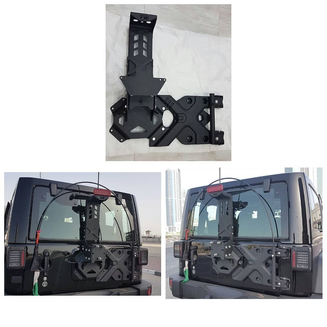 Tire Carrier for Jeep Wrangler JK - am-wrangler