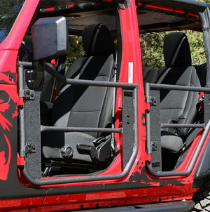 AMR Tube doors with mesh net for Jeep Wrangler JL/JT - am-wrangler