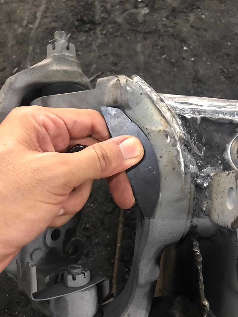 Reinforcement Kit for front axle housing for Jeep Wrangler JK/JL - am-wrangler