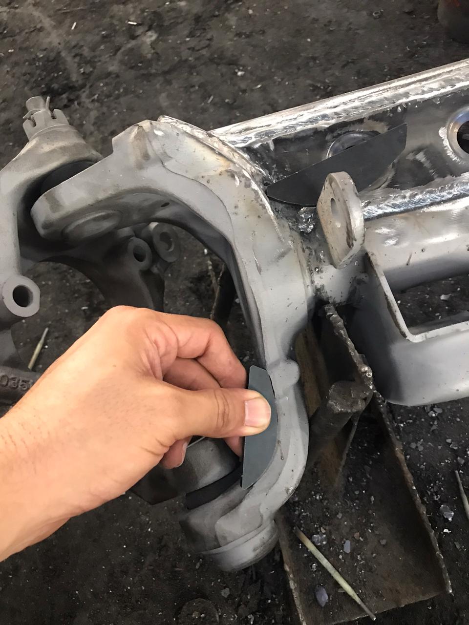 Reinforcement Kit for front axle housing for Jeep Wrangler JK/JL - am-wrangler