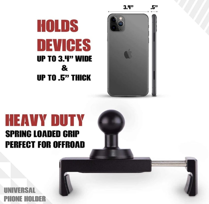 UNIVERSAL PHONE MOUNT HOLDER FOR JEEP WRANGLER JK (2007-2010)/TJ