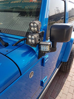 AMR Double Light Brackets for Jeep Wrangler JK