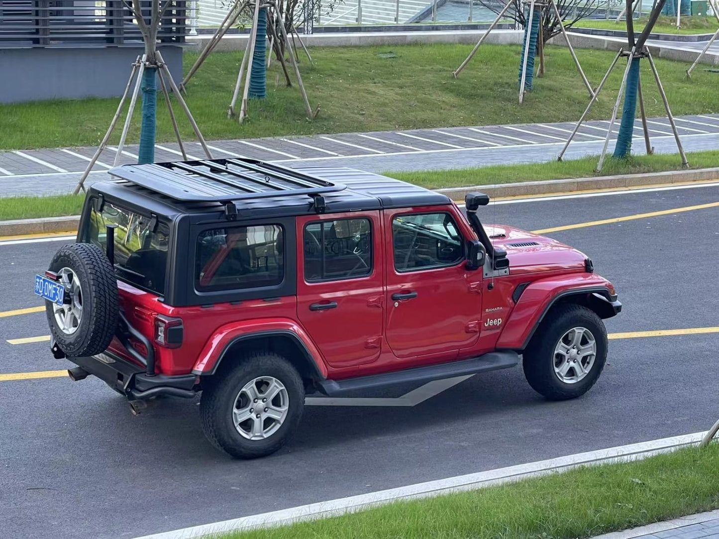 Aluminum Roof Rack for Jeep Wrangler JL - 4 Door