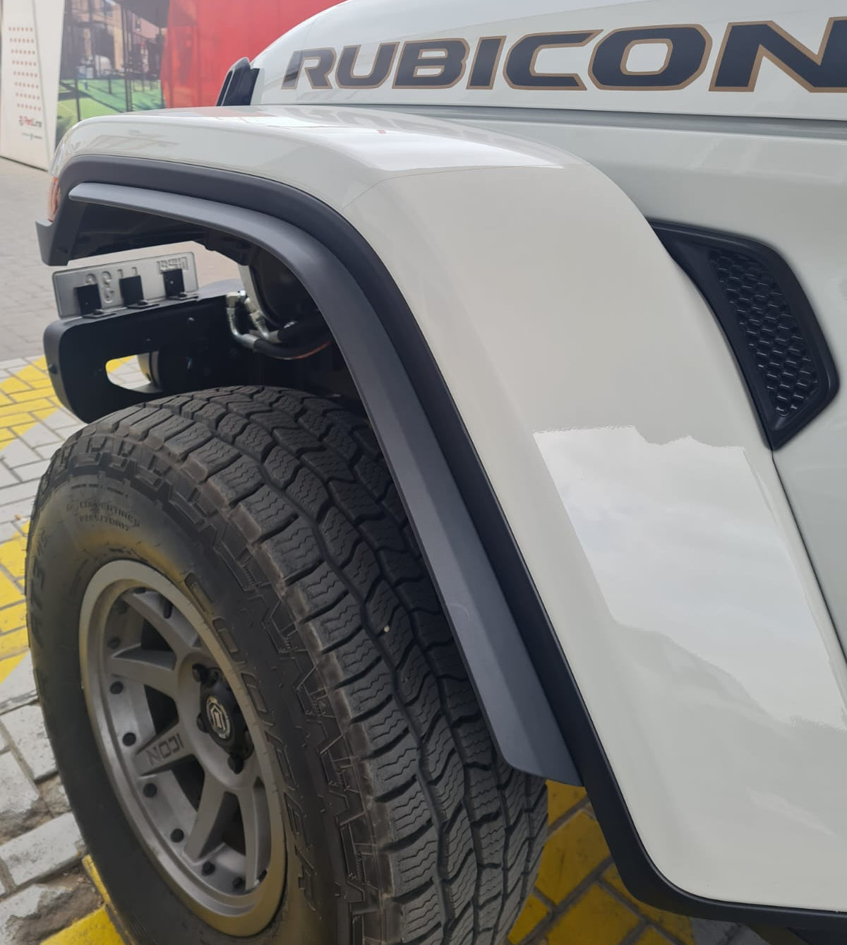 Fender Flare Extension Jeep Wrangler JL