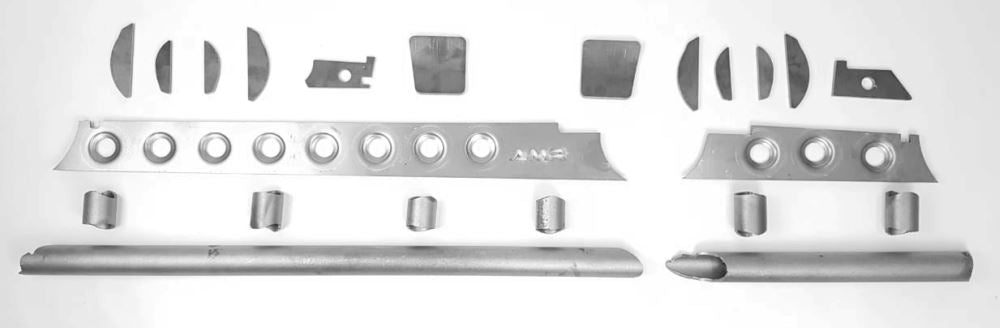 Reinforcement Kit for front axle housing for Jeep Wrangler JK/JL - am-wrangler
