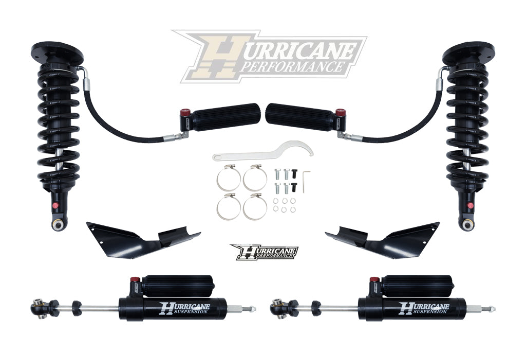 Hurricane Racing Shocks 2.5", With Reservoir, Adjustable, for Nissan Patrol Y62