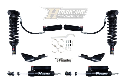 Hurricane Racing Shocks 2.5", With Reservoir, Adjustable, for Nissan Patrol Y62
