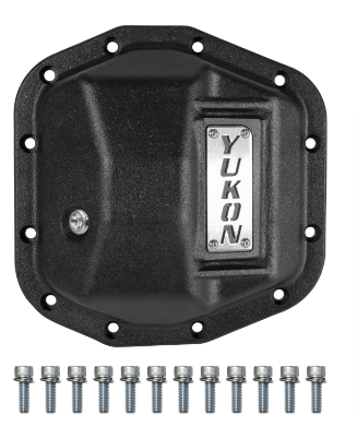 Yukon Hardcore Front Nodular Iron Cover for Jeep Wrangler JL Dana 44 Front