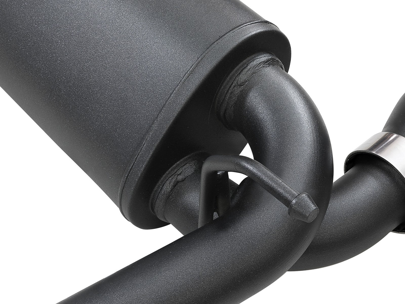 Rebel Series 2-1/2" 409 Stainless Steel Axle-Back Exhaust System (49-48067-B)  for Jeep Wrangler JL - am-wrangler